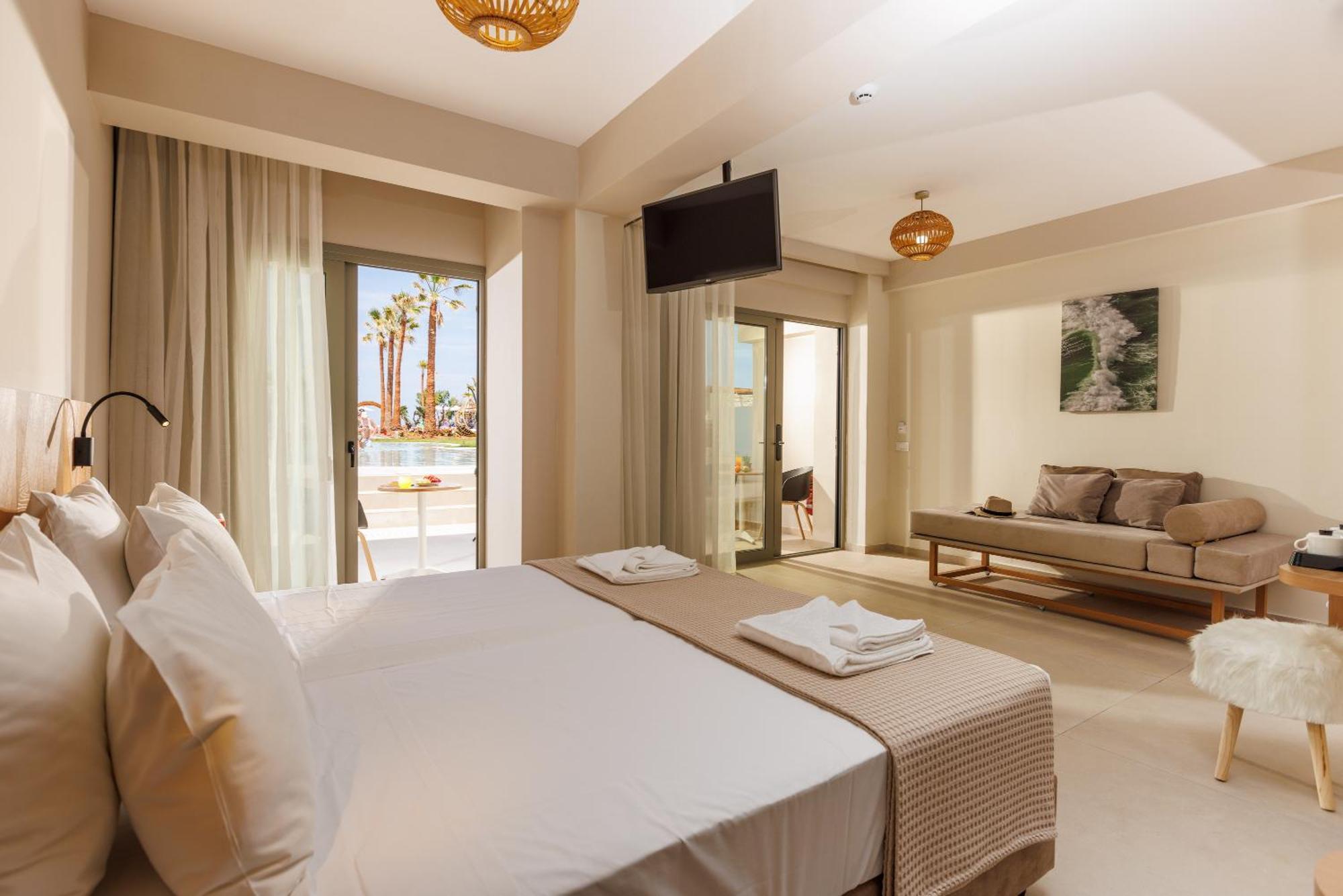 Malia Bay Beach Hotel & Bungalows المظهر الخارجي الصورة