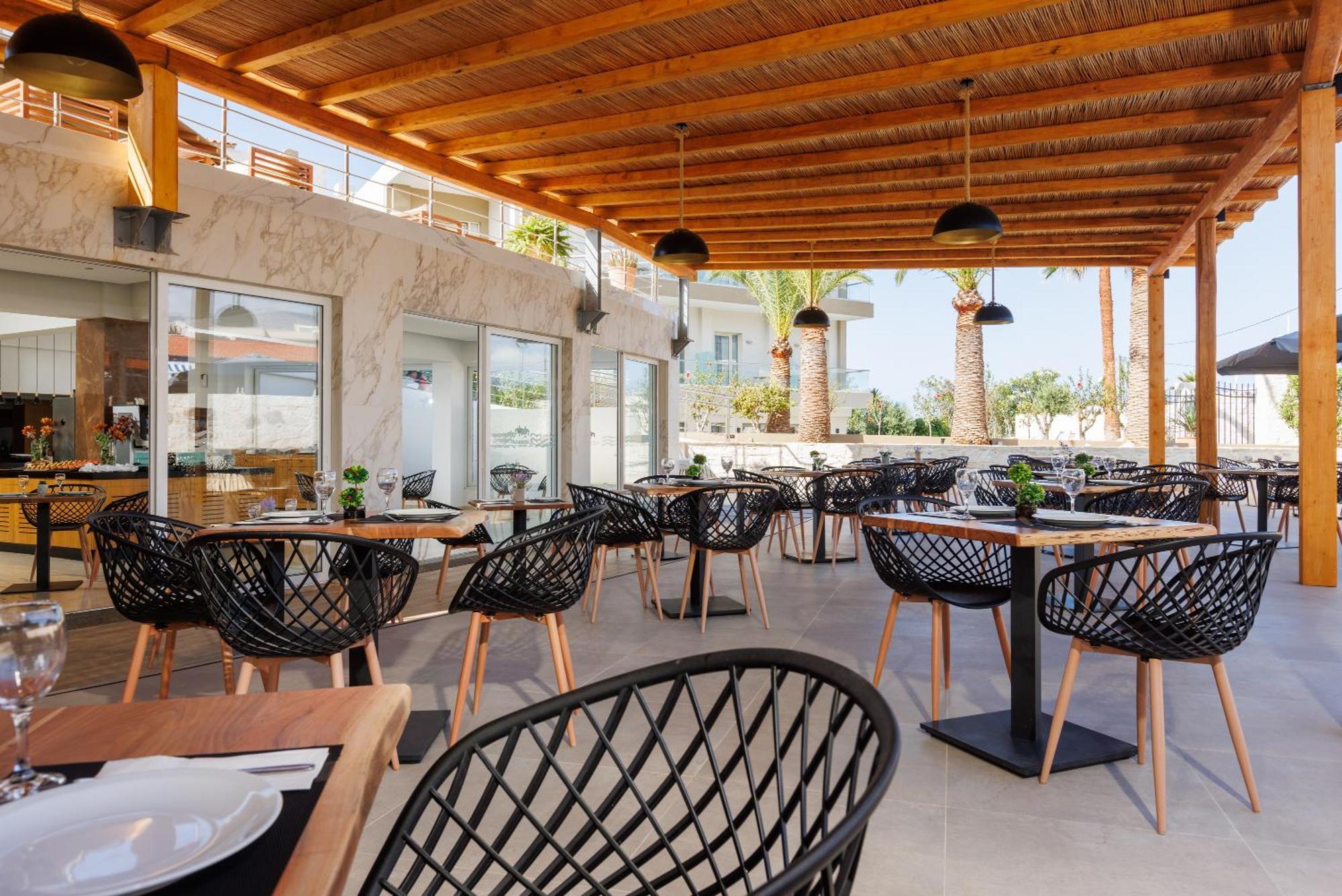 Malia Bay Beach Hotel & Bungalows المظهر الخارجي الصورة