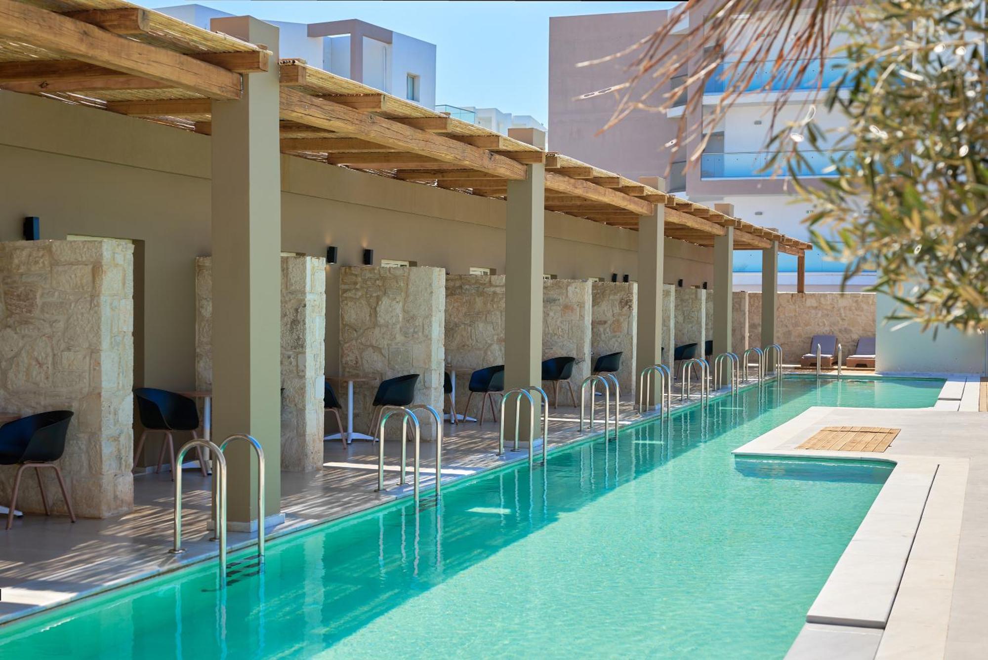Malia Bay Beach Hotel & Bungalows المظهر الخارجي الصورة