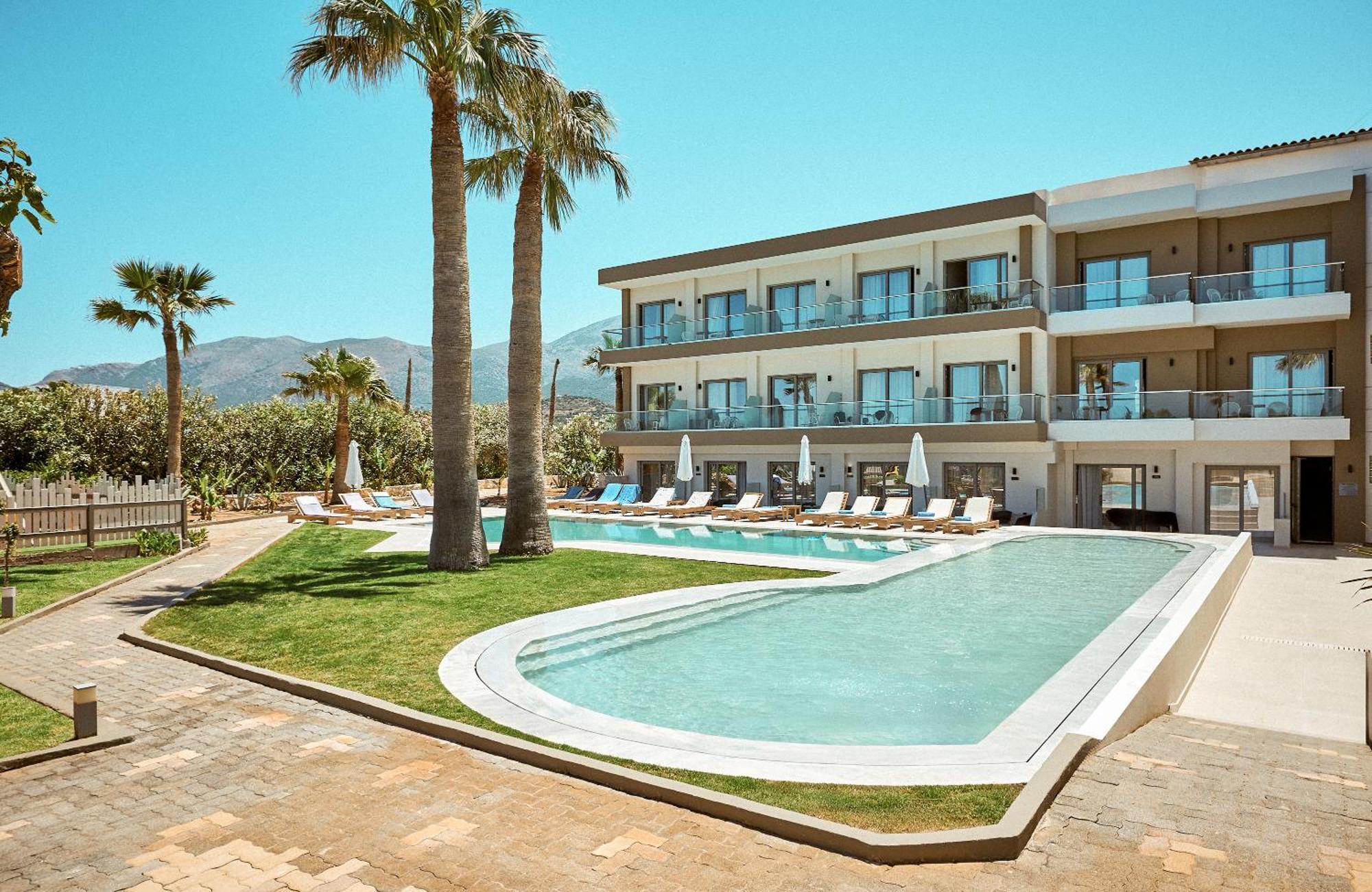 Malia Bay Beach Hotel & Bungalows المظهر الخارجي الصورة