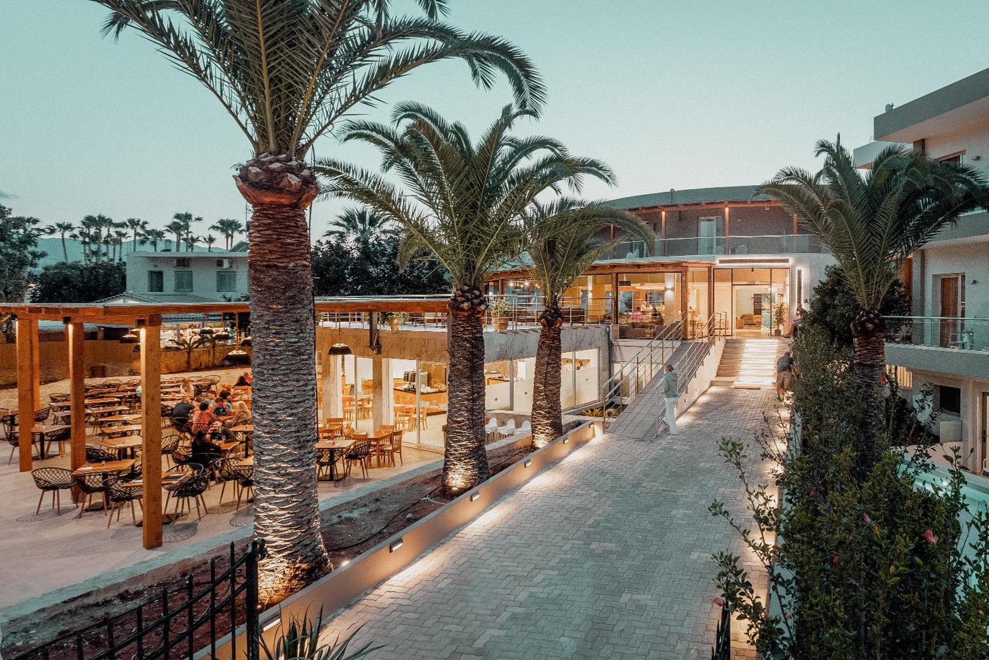 Malia Bay Beach Hotel & Bungalows المظهر الخارجي الصورة