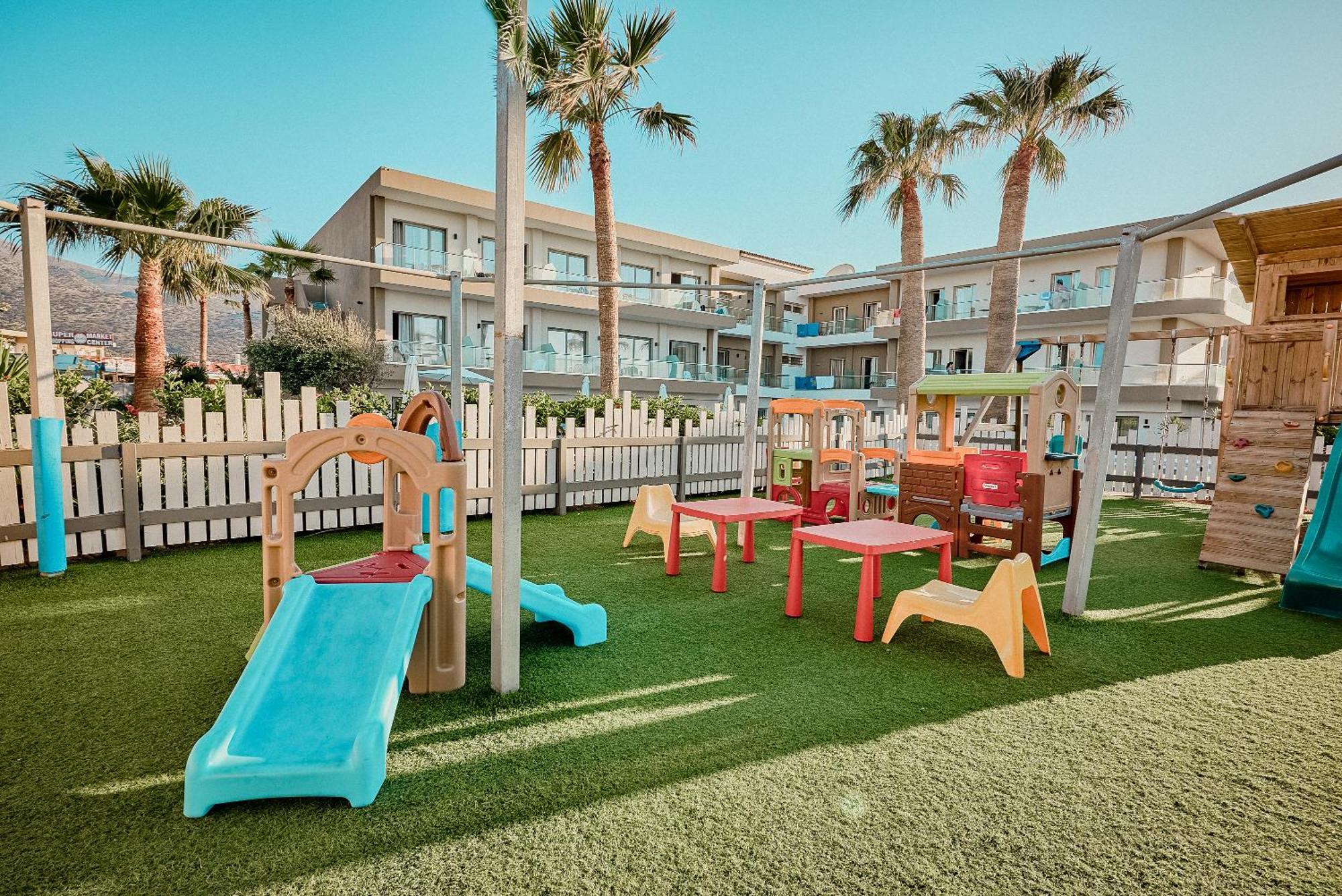 Malia Bay Beach Hotel & Bungalows المظهر الخارجي الصورة